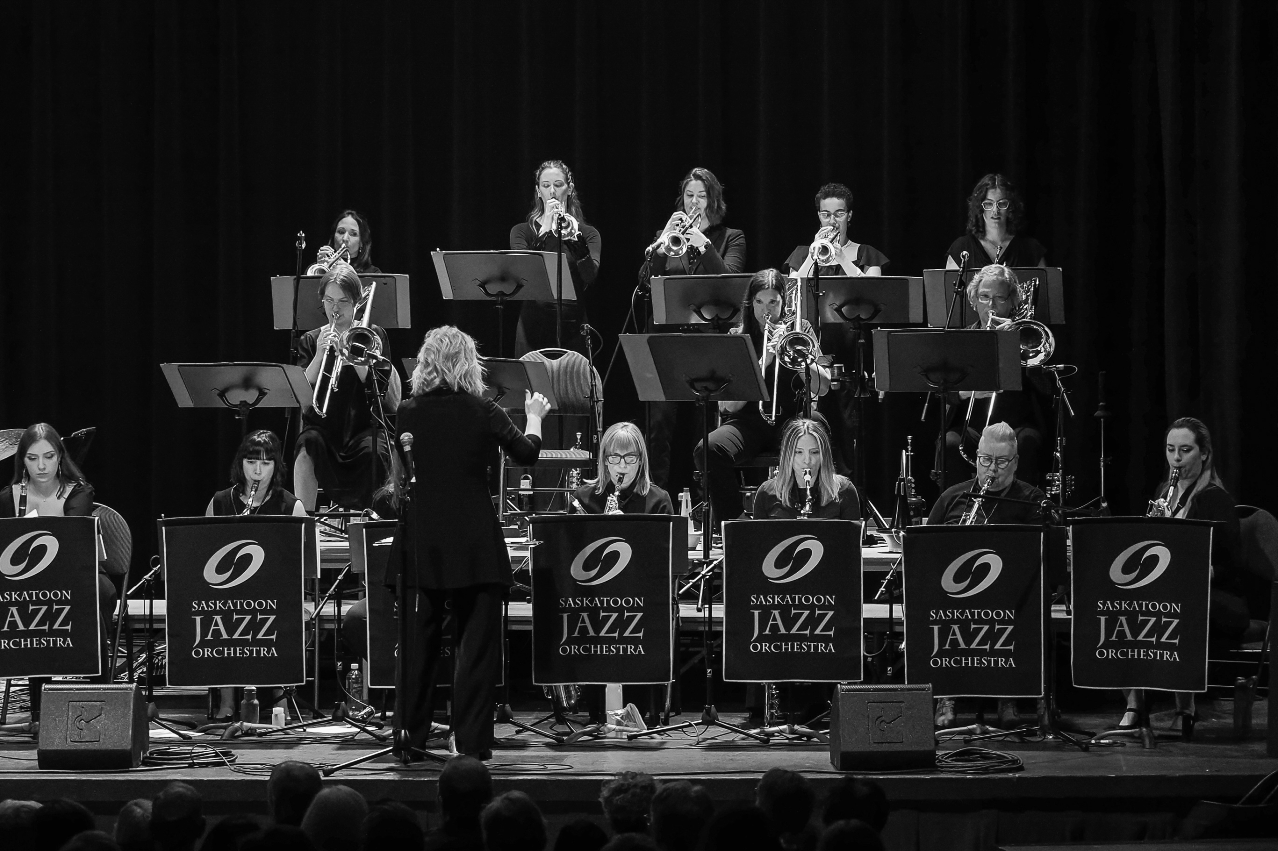 The Saskatoon Jazz Orchestra’s first ever all-women big band performing in Saskatoon The Saskatoon Jazz Orchestra's first ever all-women big band performing in Saskatoon