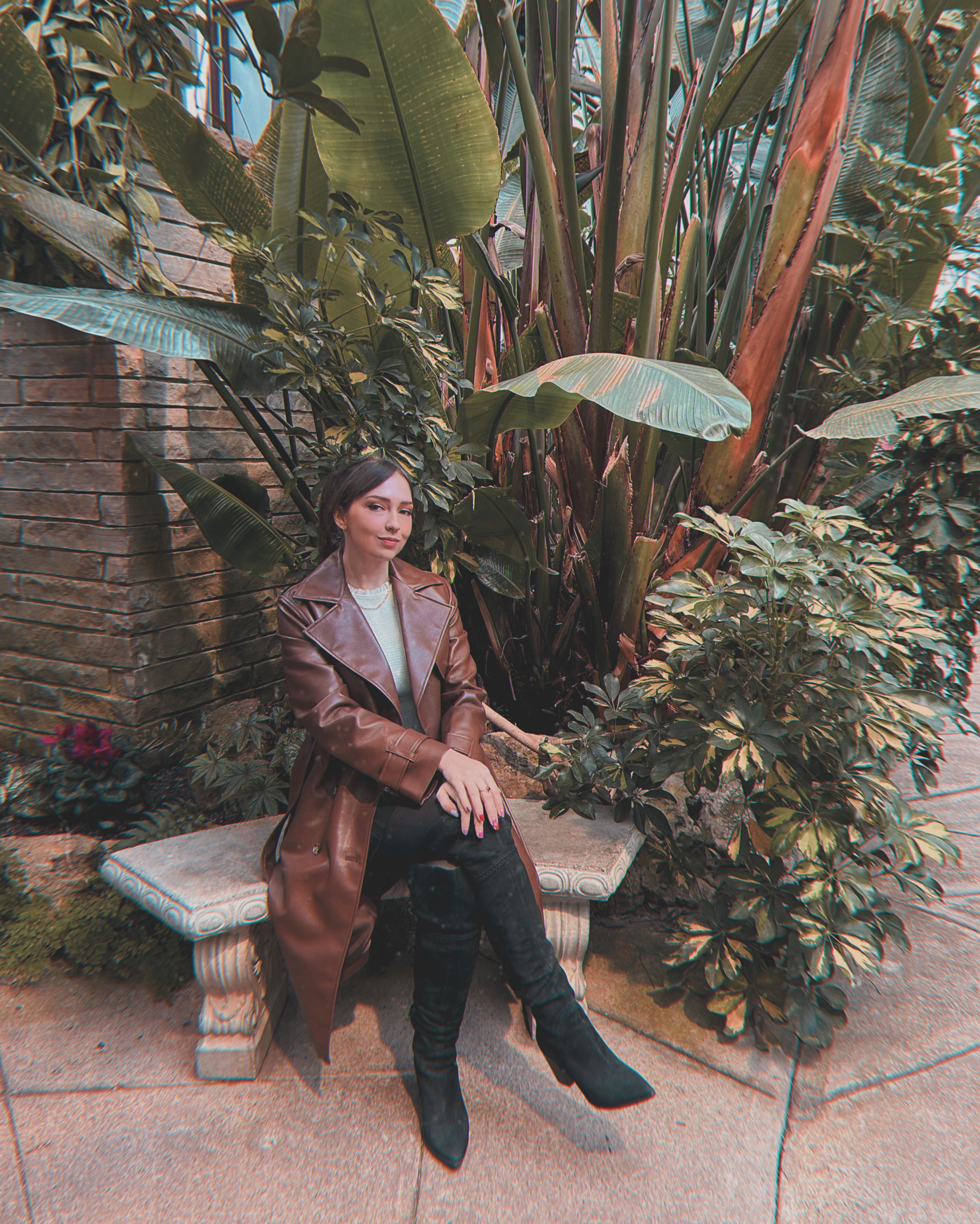 Virginia at Centennial Park Conservatory in Toronto Virginia at Centennial Park Conservatory in Toronto