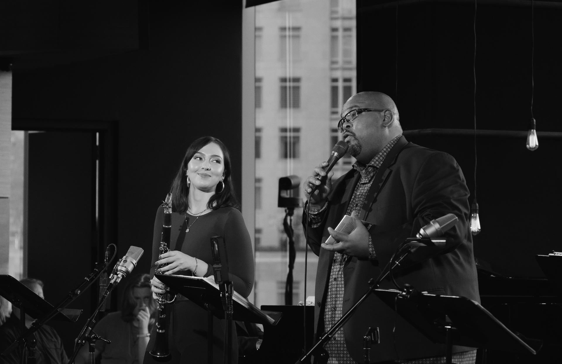 Virginia and Derrick Gardner performing at Dizzy’s in New York Virginia and Derrick Gardner performing at Dizzy's in New York