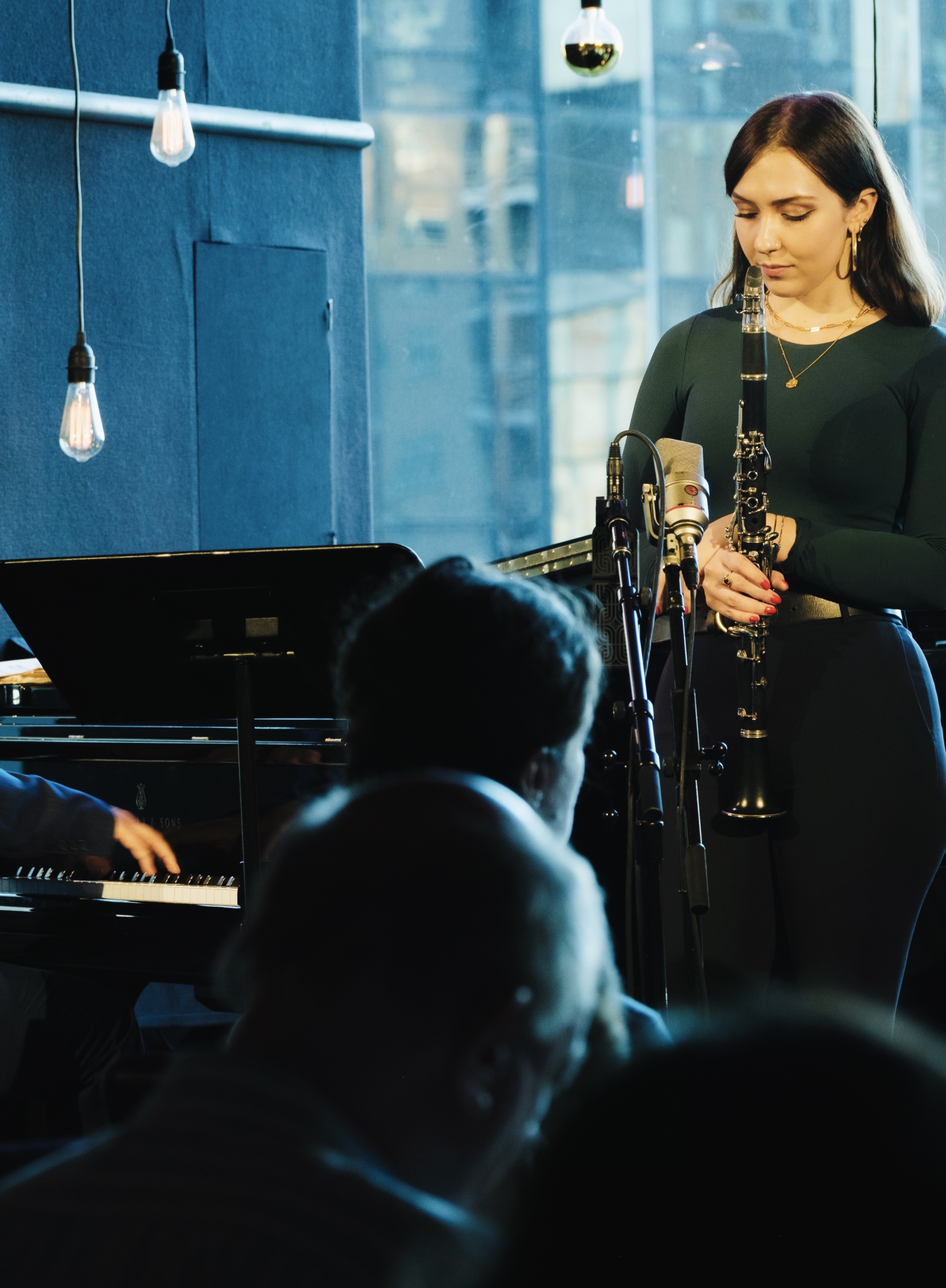 Virginia performing at Dizzy’s in New York Virginia performing at Dizzy's in New York