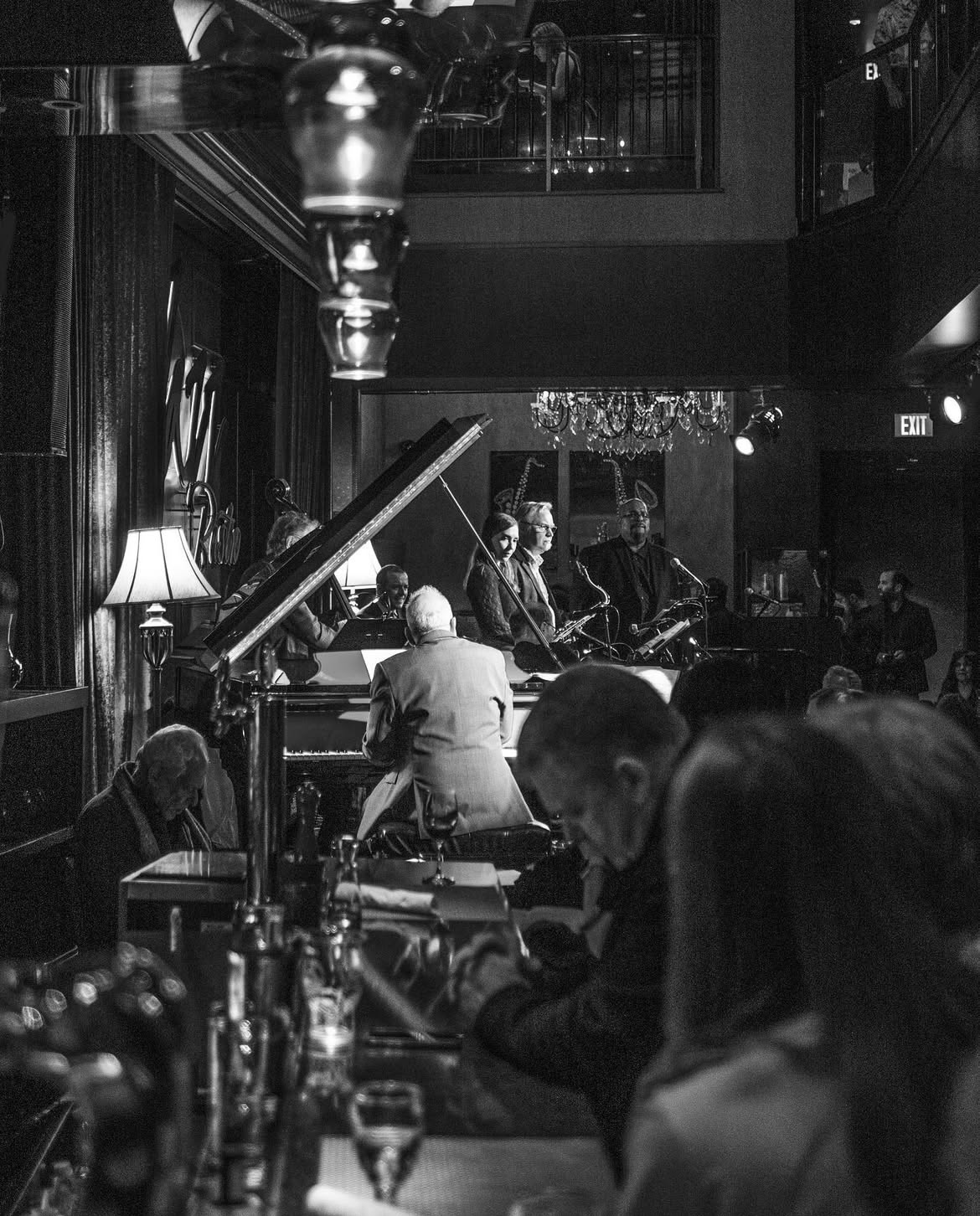 The Canadian Jazz Collective performing at the Jazz Bistro in Toronto The Canadian Jazz Collective performing at the Jazz Bistro in Toronto