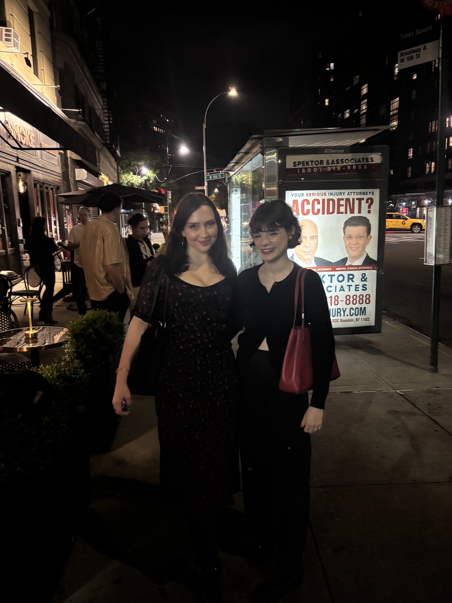 Virginia and Laura Anglade in New York Virginia and Laura Anglade in New York
